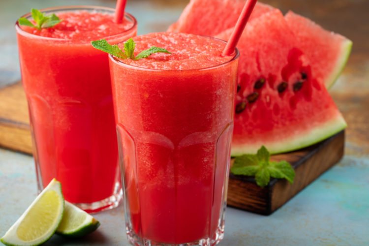 Watermelon slushy