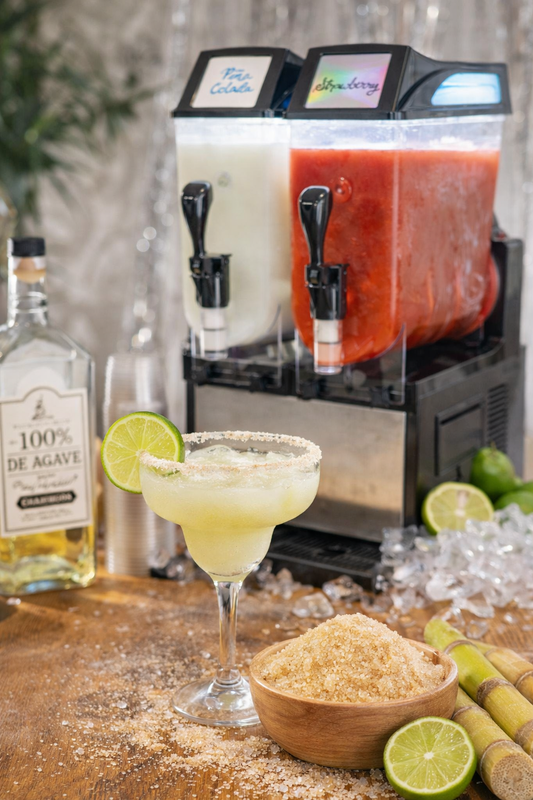 cane sugar is the secret to frozen margarita silky texture