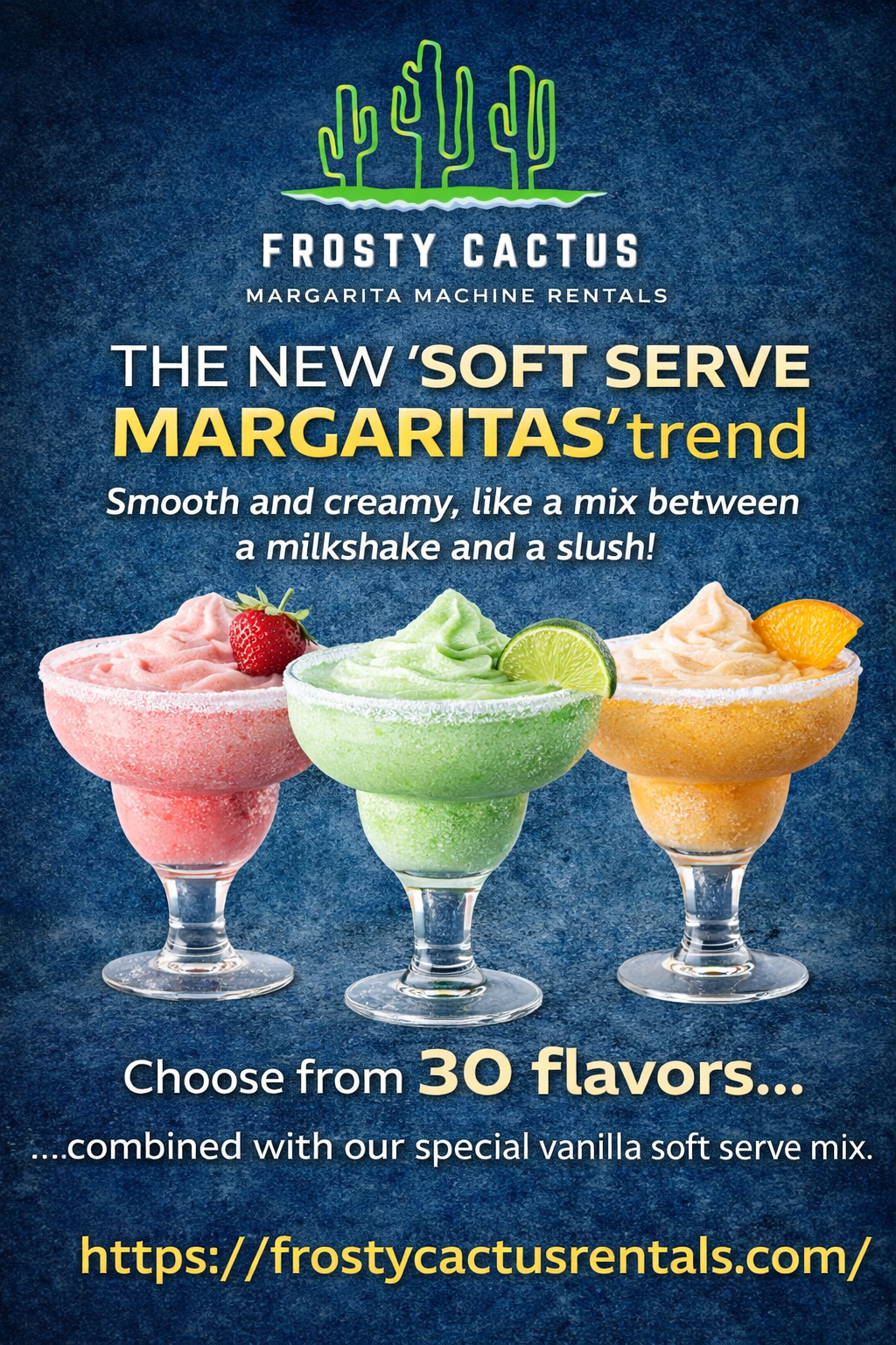 soft serve margarita slushie scottsdale mesa tempe chandler gilbert phoenix az