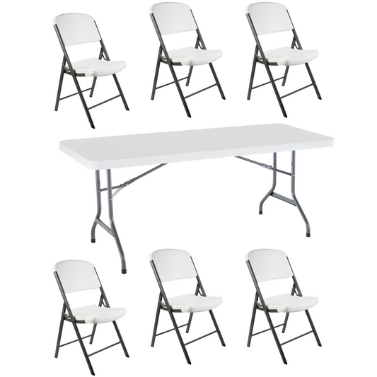 Premium Table and Chair Set (Seats 6)